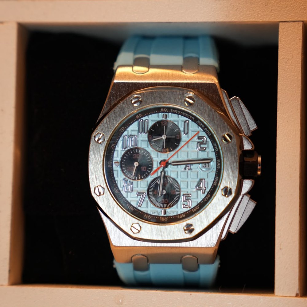 Audemars Piguet Royal Oak Offshore Chronograph Azul-Claro