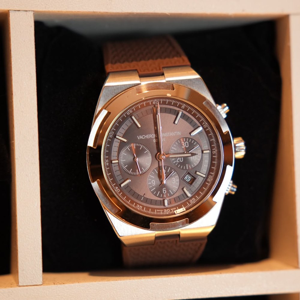 Vacheron Constantin Overseas Chronograph Marrom