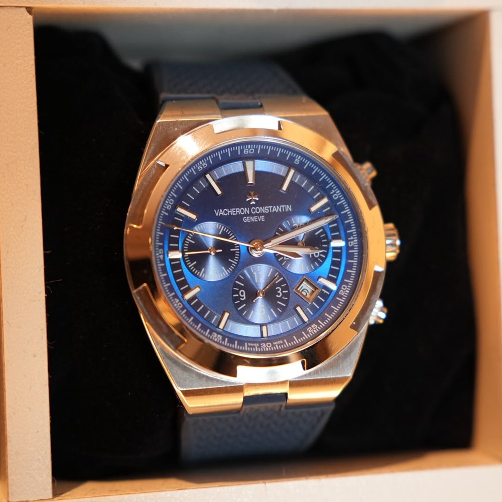 Vacheron Constantin Overseas Chronograph Azul